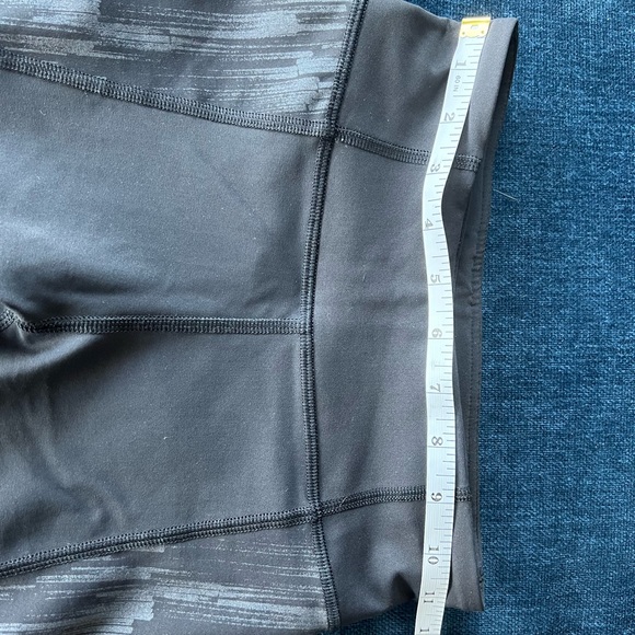 Lululemon Tight Stuff II Tight 25" Formation Alpine White Black - Picture 9 of 11